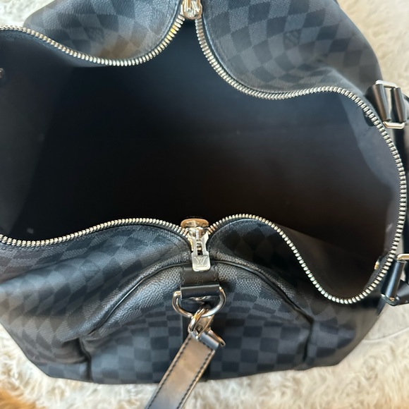 LOUIS VUITTON Damier Graphite Keepall Bandouliere 45 - Picture 6 of 14